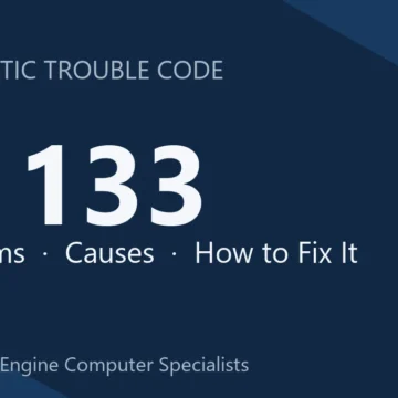 P1133 Code Symptoms, Causes, Diagnosis & Complete Repair Guide