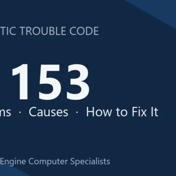 P1153 Code Symptoms, Causes, Diagnosis, Repair & Cost Estimates