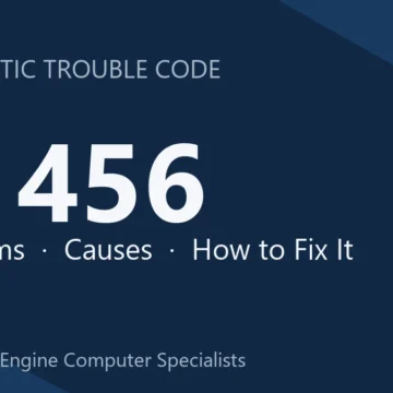 P1456 Code Symptoms, Causes, Diagnosis & Step-by-Step Repair Guide