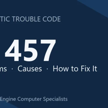 P1457 Code Symptoms, Causes, Diagnosis & Repair Guide Overview