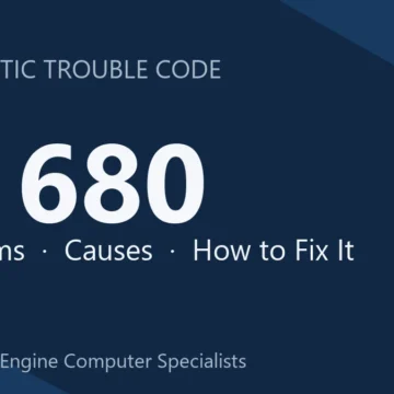 P1680 Code: Control Module Calibration Memory Fault – Understanding the Issue