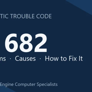 P1682 Code Symptoms, Causes, Diagnosis & Complete Repair Procedures