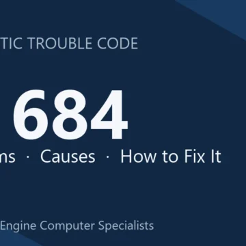 P1684 Code Symptoms, Causes, Diagnosis, Repair & Cost Overview