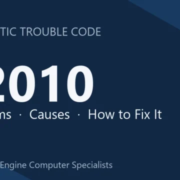 P2010 Code Symptoms, Causes, Repair Guide & Cost Estimate Overview