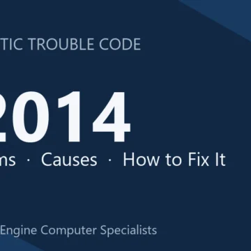 P2014 Code Symptoms, Causes & Repair Guide for Technicians Support