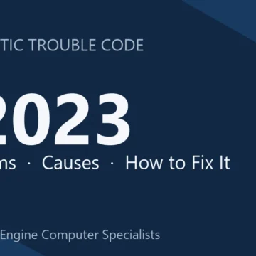P2023 Code Symptoms, Causes, Diagnosis and Repair Costs Guide