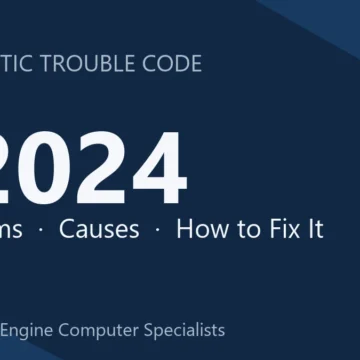 P2024 Code Symptoms, Causes, Diagnosis and Comprehensive Repair Guide