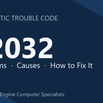 P2032 Code Symptoms, Causes, Diagnosis & Repair Steps Complete Guide