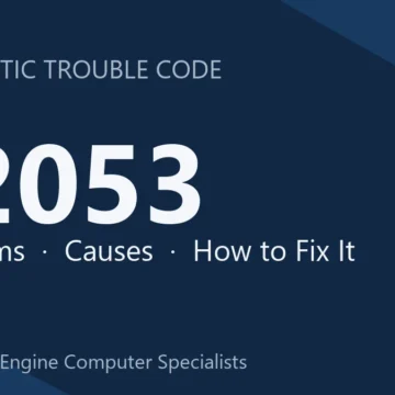 P2053 Code Symptoms, Causes, Diagnostic Steps & Cost Estimate