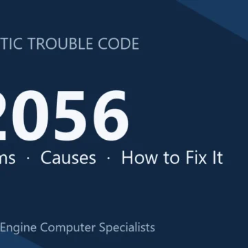P2056 Code Symptoms, Causes, Diagnostic Process & Repair Options