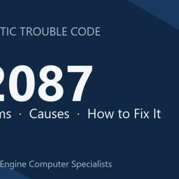 P2087 Code Symptoms, Diagnosis, Cost Estimates & Repair Tips