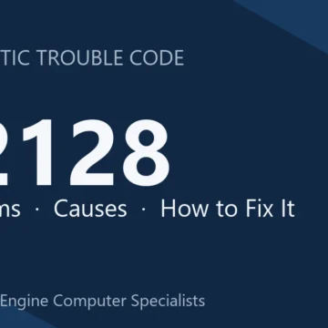 P2128 Code Symptoms, Causes, Diagnosis and Repair Guide Cost Estimate