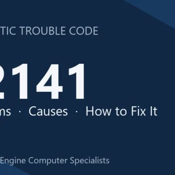P2141 Code Symptoms, Causes, Diagnosis, Repair & Reprogramming Costs