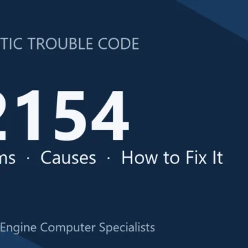 P2154 Code Symptoms, Causes, Diagnosis & Repair Guide Step-by-Step