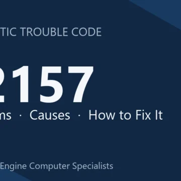 P2157 Code Symptoms, Causes, Diagnosis and Repair Costs Guide