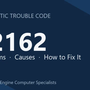 P2162 Code Symptoms, Causes, Diagnosis and Repair Guide Step-by-Step