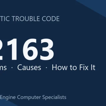 P2163 Code Symptoms, Causes, Diagnosis, Repair Costs & Safety