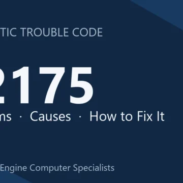 P2175 Code Symptoms, Causes, Diagnosis, and Repair Costs Guide