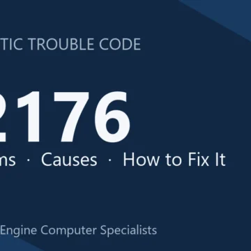 P2176 Code Symptoms, Causes, Diagnosis and Repair Guide Steps