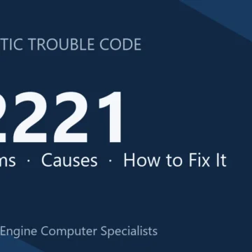 P2221 Code Symptoms, Causes, Diagnosis and Complete Repair Guide