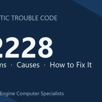 P2228 Code Symptoms, Causes, Diagnosis and Repair Guide Complete
