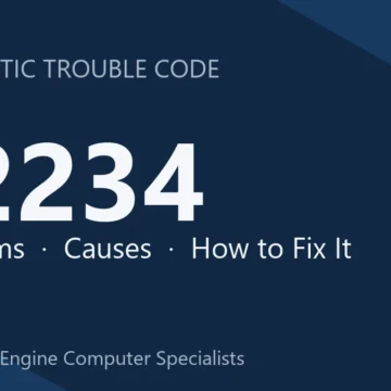 P2234 Code Symptoms, Causes, Diagnosis, Repair & Reprogramming