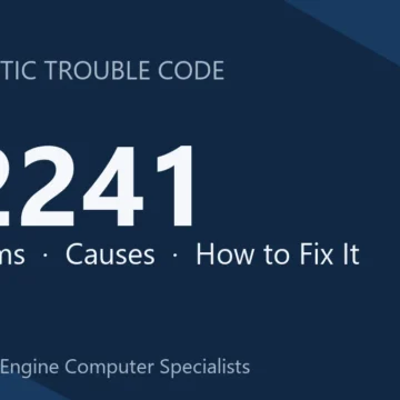 P2241 Code Symptoms, Causes, Diagnosis & Repair Costs Guide Overview