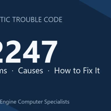 P2247 Code Symptoms, Causes, Diagnosis, Repair & Reprogramming