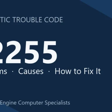 P2255 Code Symptoms, Causes, Diagnosis, Repair & Safety Guide