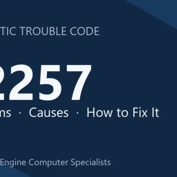 P2257 Code Symptoms, Causes, Diagnosis & Repair Guide and Safety Tips