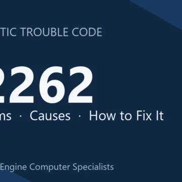 P2262 Code Symptoms, Causes, Diagnosis & Comprehensive Repair Guide