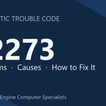 P2273 Code Symptoms, Causes, Diagnosis & Comprehensive Repair Guide