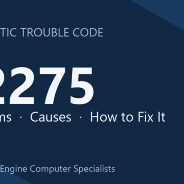 P2275 Code Symptoms, Causes, Diagnosis, Repair & Cost Overview