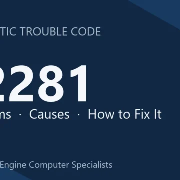 P2281 Code Symptoms, Causes, Diagnosis & Repair Cost Overview
