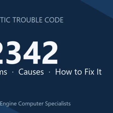 P2342 Code Symptoms, Causes, Diagnosis & Repair Guide and Safety Tips