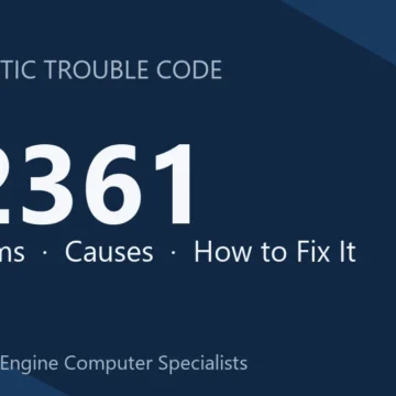 P2361 Code Symptoms, Causes, Diagnosis & Repair Steps Complete Guide