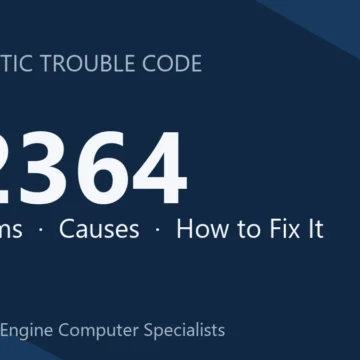 P2364 Code Symptoms, Causes, Diagnosis and Repair Costs Guide
