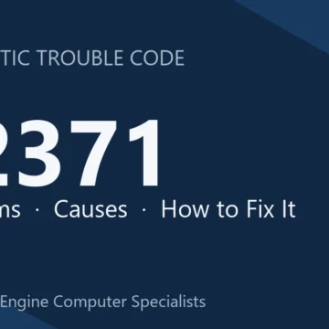 P2371 Code Symptoms, Causes, Diagnosis & Complete Repair Procedures