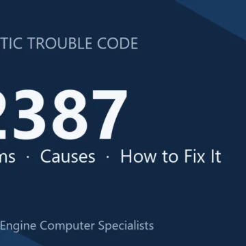 P2387 Code Symptoms, Causes, Diagnosis and Repair Costs Guide