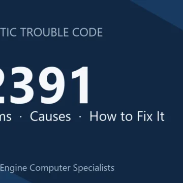 P2391 Code Symptoms, Causes, Diagnosis & Repair Procedures and Cost