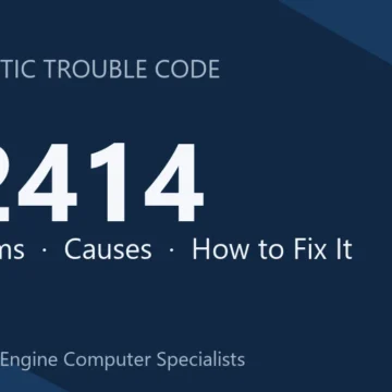P2414 Code Symptoms, Diagnosis, Repair Costs & Safety Tips Guide