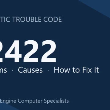 P2422 Code Symptoms, Causes, Diagnosis, Repair & Cost Overview