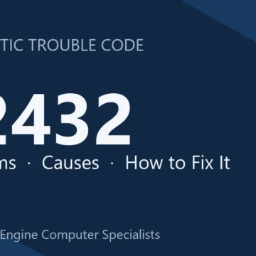 P2432 Code Symptoms, Causes, Diagnosis & Repair Procedures Guide