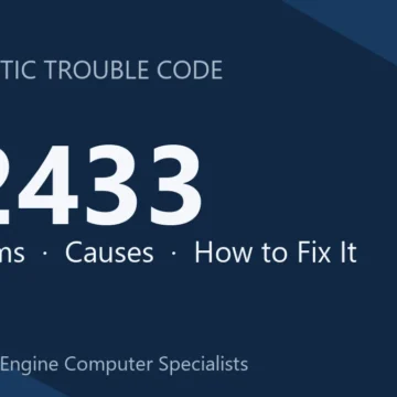 P2433 Code Symptoms, Causes, Diagnosis & Repair Costs and Fix Options