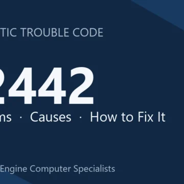 P2442 Code Symptoms, Causes, Diagnosis, Repair & Cost Overview