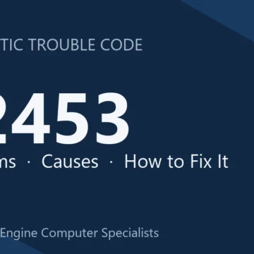 P2453 Code Symptoms, Causes, Diagnosis & Repair Steps, Cost Estimate