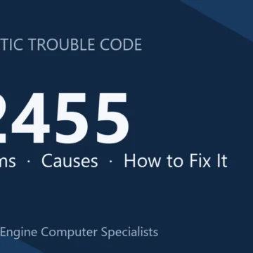 P2455 Code Symptoms, Causes, Diagnosis, Repair & Cost Estimate