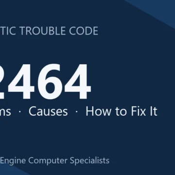 P2464 Code Symptoms, Diagnosis, Cost & Safety Implications Guide