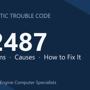 P2487 Code Symptoms, Causes, Diagnosis and Repair Complete Guide