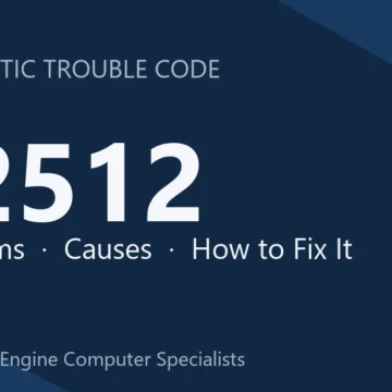P2512 Code Symptoms, Causes, Repair Guide & Cost Estimate Details